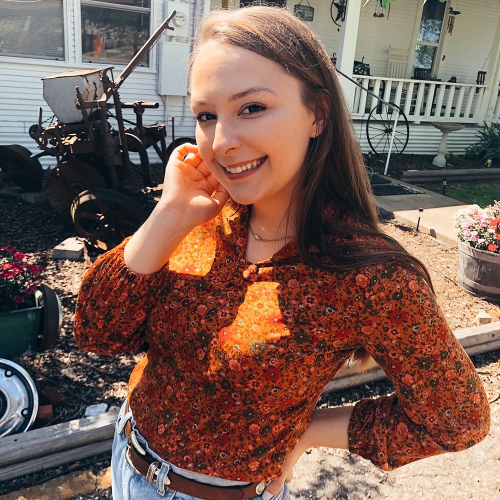 Rare vintage 1970’s blouse